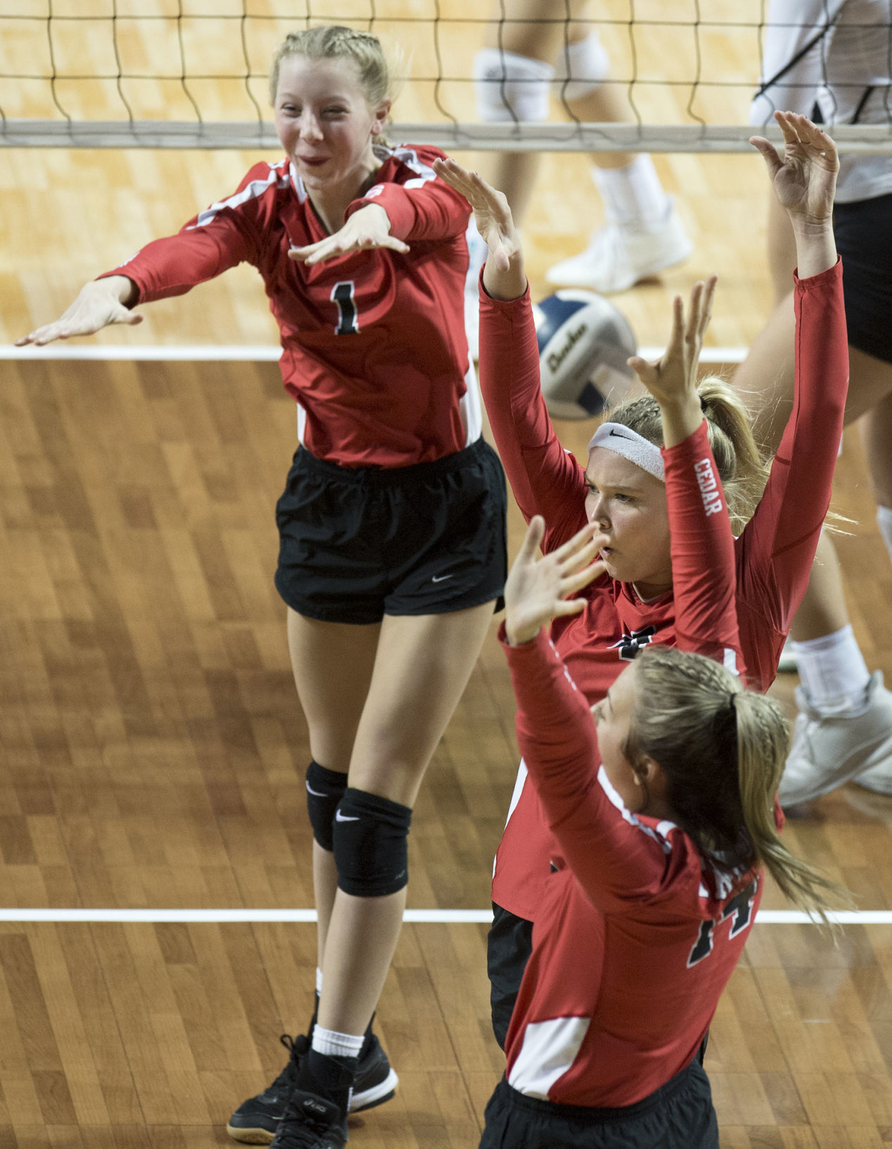D-1 state volleyball, Diller-Odell vs. Hartington CC, 11.8